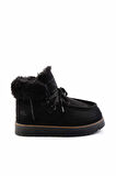 Siyah Süet   Kadın Bot & Bootie K02140434502