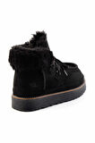 Siyah Süet   Kadın Bot & Bootie K02140434502