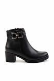 Siyah  Kadın Bot & Bootie K02156202209