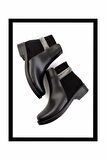 Siyah Siyah Süet  Kadın Bot & Bootie K02156201209