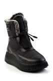 Mat Siyah Paraşüt  Kadın Bot & Bootie K02179200267