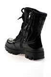 Parlak Siyah  Kadın Bot & Bootie K02179744167