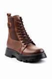 Taba Hakiki Deri Kadın Bot & Bootie K02180034003