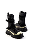 Siyah  Kadın Bot & Bootie K02185039718