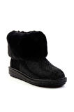 Siyah Süet   Kadın Bot & Bootie K02192186002