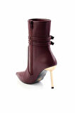 Bordo   Kadın Bot & Bootie K02209032509