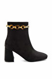 Siyah Süet  Kadın Bot & Bootie K02209042002