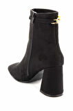 Siyah Süet  Kadın Bot & Bootie K02209042002