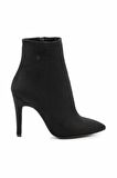 Siyah Süet  Kadın Bot & Bootie K02204500102
