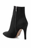 Siyah Süet  Kadın Bot & Bootie K02204500102