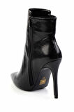 Siyah Yılan  Kadın Bot & Bootie K02209740507