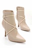 Bambi Bej  Kadın Bot & Bootie K02211573009