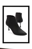 Siyah Süet  Kadın Bot & Bootie K02215300202