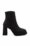 Siyah Süet  Kadın Bot & Bootie K02215300502