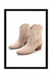 Bej Süet  Kadın Bot & Bootie K02217100902