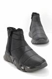 Siyah Paraşüt  Kadın Bot & Bootie K02212010567
