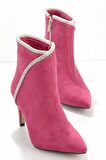 Bambi Fusya Süet  Kadın Bot & Bootie K02226111202