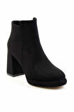 Siyah Süet   Kadın Bot & Bootie K02231432002