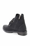 Bambi Siyah Nubuk  Kadın Bot & Bootie K02250058001