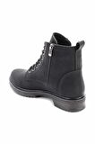 Bambi Siyah Nubuk  Kadın Bot & Bootie K02250058201