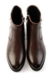 Kahve Hakiki Deri Kadın Bot & Bootie K02286001303