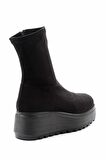 Siyah Streç  Kadın Bot & Bootie K02415015117