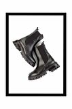 Siyah  Kadın Bot & Bootie K02429151109
