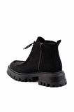 Siyah Süet  Kadın Bot & Bootie K02429156102