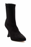 Siyah Streç  Kadın Bot & Bootie K02421188117