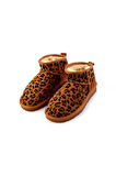 Taba Leopar Leather Kadın Bot & Bootie K02422008001