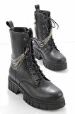Bambi Siyah  Kadın Bot & Bootie K02526091609