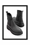 Siyah  Kadın Bot & Bootie K02538560309