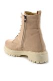 Bambi Bej Süet  Kadın Bot & Bootie K02534500102