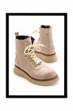 Bej Süet  Kadın Bot & Bootie K02538561502