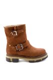 Bambi Taba Süet  Kadın Bot & Bootie K02538557802