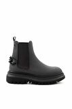 Mat Siyah  Kadın Bot & Bootie K02538560809