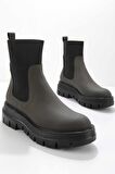 Bambi Mat Haki  Kadın Bot & Bootie K02538510009