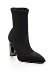 Siyah  Kadın Bot & Bootie K02565070817