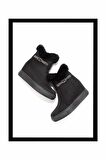 Siyah Süet  Kadın Bot & Bootie K02566044002