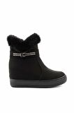 Siyah Süet  Kadın Bot & Bootie K02566044002