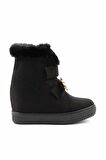 Siyah Süet  Kadın Bot & Bootie K02566415002