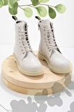 Bambi Krem  Kadın Bot & Bootie K02578000109
