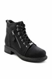 Bambi Siyah  Kadın Bot & Bootie K02586212509
