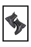 Siyah  Kadın Bot & Bootie K02586228209