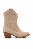 Bej Süet  Kadın Bot & Bootie K02586888802