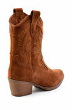 Taba Süet Hakiki Deri Kadın Bot & Bootie K02586888902