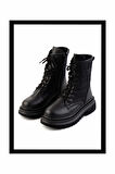 Siyah  Kadın Bot & Bootie K02590030309