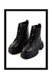 Siyah  Kadın Bot & Bootie K02590030909