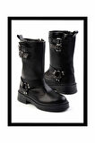 Siyah  Kadın Bot & Bootie K02643084009