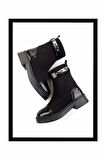 Siyah Streç  Kadın Bot & Bootie K02643085017